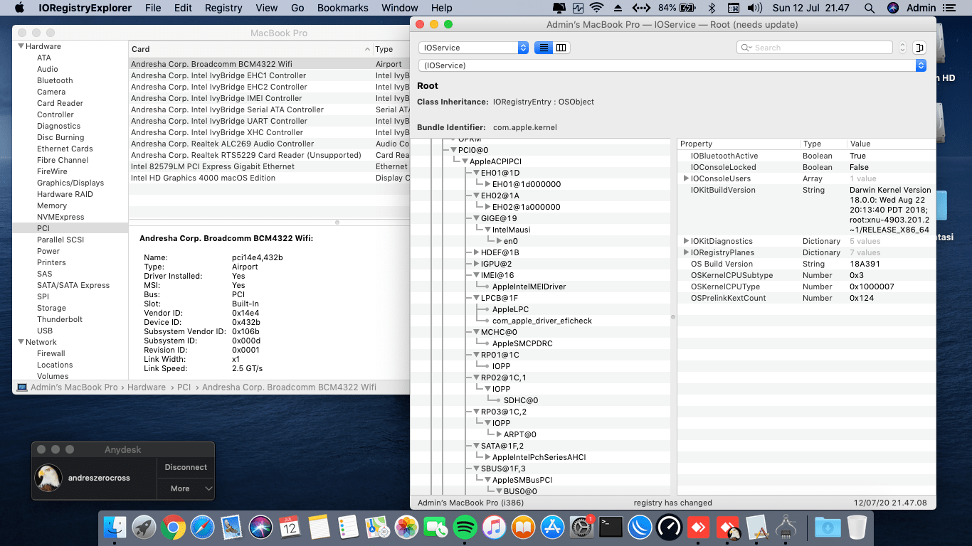 Panasonic Toughbook CF AX2 [IvyBridge   Intel HD 4000] 10